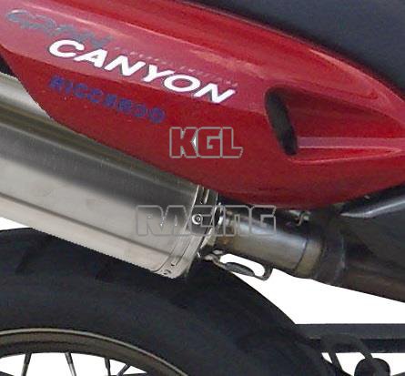 GPR pour Cagiva Navigator 1000 2000/05 - Homologer Double Slip-on - Furore Poppy - Cliquez sur l'image pour la fermer