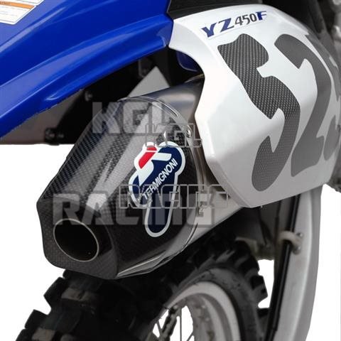 TERMIGNONI FULL SYSTEM for Yamaha YZF 450 10->12 OVALE -INOX/TITANE - Click Image to Close