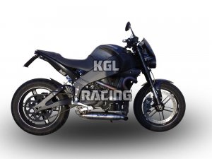 GPR for Buell Xb 9 2008/12 reverse line - Homologated with catalyst Double Slip-on - Deeptone Inox