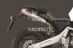 MARVING Underseat Silencers YAMAHA MT 03 - Racing Steel Style Stainless Steel