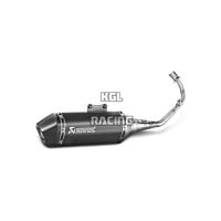 Akrapovic voor VESPA Primavera 125/150ie 3V 2016-2020 - Black racing line