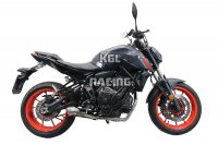GPR for Yamaha Mt-07 2021/2022 e5 - Homologated full system with catalyst Powercone Evo