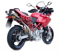 MIVV DOUBLE SORTIE DUCATI MULTISTRADA 1000 2004 -> - X-cone INOX