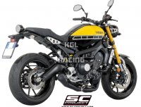 SC Project uitlaat Yamaha - XSR 900 - Full system 3-1 with silencer Conic '70s BLACK