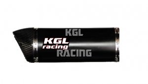 KGL Racing silencieux KAWASAKI ER-6 / VERSYS 650 '05->'11 - SPECIAL TITANIUM BLACK