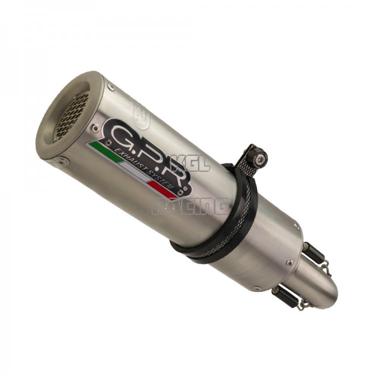 GPR for Ducati Multistrada 950 V2 S 2021/2023 e5 Homologated system Slip-on - M3 Inox - Click Image to Close