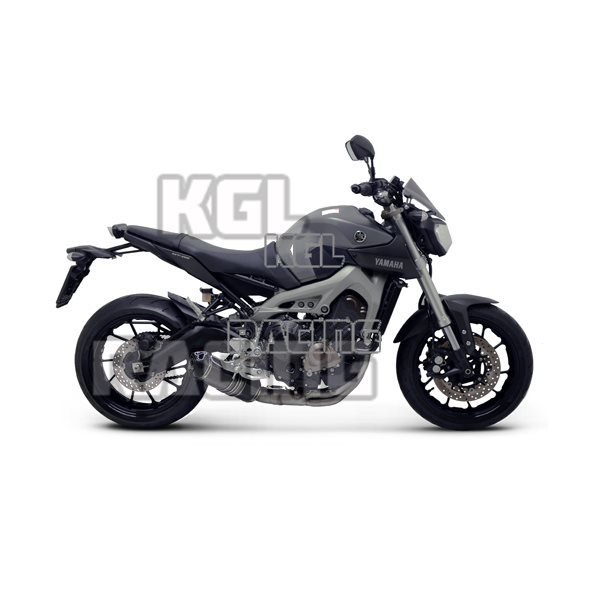 TERMIGNONI FULL SYSTEM 3X1 for Yamaha MT-09 14->> RELEVANCE -INOX/CARBONE - Click Image to Close