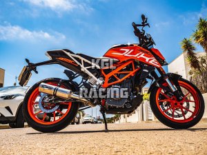 GPR pour Ktm Duke 250 2017/20 - Racing Slip-on - M3 Titanium Natural