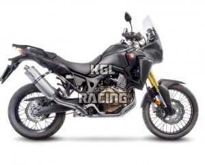LEOVINCE pour HONDA CRF 1000 L AFRICA TWIN '16 - '17 - LV ONE EVO System complet STAINLESS STEEL