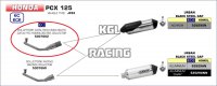 Arrow voor Honda PCX 125 2018/2019 - Homologated catalist collector Arrow voor Honda PCX 125 2018/2019 - Homologated catalist collector