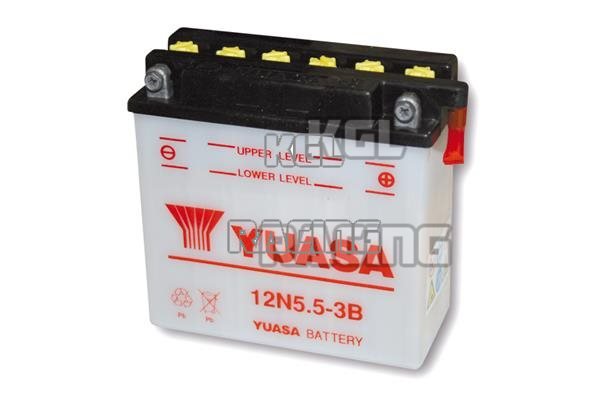 YUASA batterie 12N5,5-3B - Cliquez sur l'image pour la fermer