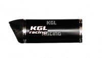KGL Racing ligne complet Yamaha MT-07 '14-> - SPECIAL TITANIUM BLACK