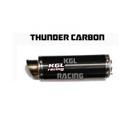 KGL Racing silencer HONDA CBF 500 04->> - THUNDER CARBON