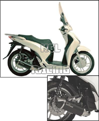 LEOVINCE for HONDA SH 125 2013-2016 - NERO FULL SYSTEM STAINLESS STEEL - Click Image to Close