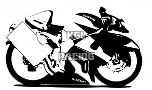 SUZUKI TL 1000 Caricature auto collant (longeur 30 cm)