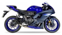 IXRACE for YAMAHA YZF 700 R7 21-24 (RM39 RM40) - Full exhaust System MK2 SERIES BLACK