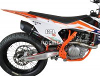 GPR for Ktm Sx-F 450 2016-18 - Racing with dbkiller not homologated Full Line - Furore Nero