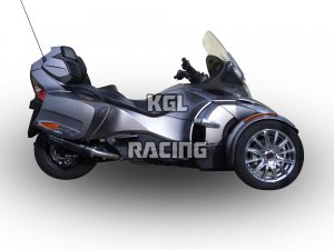 GPR for Can Am Spyder 1000 Rs - RSs 2013/16 - Homologated Slip-on - Gpe Ann. Poppy