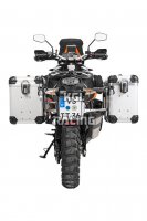 Touratech ZEGA Evo aluminium koffer systeem voor KTM 1050 / 1090 / 1190 / 1290 Adventure/R - 38L_45L - rek zilver , koffer Zilver