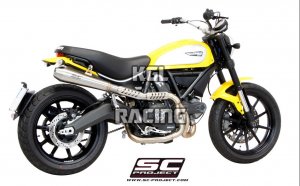 SC Project full system DUCATI SCRAMBLER - CONIC Stainless steel - High