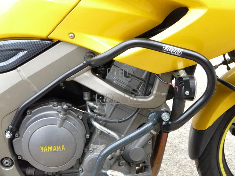 RD MOTO Crash frames Yamaha TDM 900 - black, upper - Click Image to Close