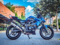 GPR pour Kawasaki Z 125 2019/20 Euro4 - Homologer Slip-on - M3 Inox