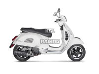 Akrapovic voor VESPA GTS Super 125 / Sport / Tech 21-> Black demper gekeurd