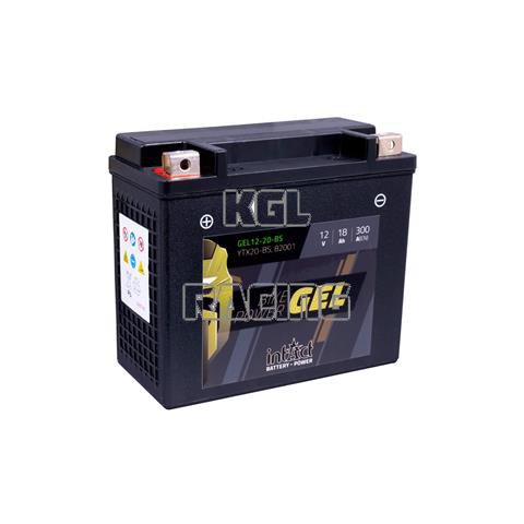 INTACT Bike Power GEL battery YTX20-BS - Click Image to Close