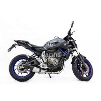 KGL Racing uitlaat Yamaha MT-07 '14-> - SPECIAL TITANIUM