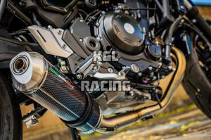 GPR pour Kawasaki Z 650 RS - ZR 650 RS Ann. 2021/2022 System complet avec catalisateur - Satinox Poppy