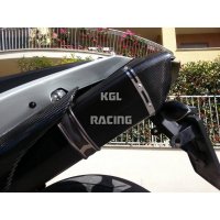 KGL Racing dempers KTM 950 / 990 SM/SMT/Adventure - HEXAGONAL TITANIUM BLACK