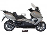 SC Project slip-on BMW C 650 GT - Oval Carbon