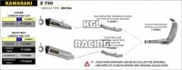 Arrow for Kawasaki Z 750 2007-2014 - Mid-pipe for Race-Tech silencers