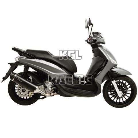 LEOVINCE for PIAGGIO BEVERLY 300 2010-2015 - NERO SLIP-ON STAINLESS STEEL - Click Image to Close