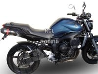 GPR voor Yamaha Fz6 600-Fazer S1-S2 2004/13 - Gekeurde Dubbele slip-on Demper - Gpe Ann. Titaium