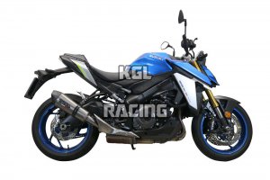 GPR pour Suzuki Gsx-S 1000 2021/22 Euro5 - Homologer Slip-on - GP Evo4 Titanium
