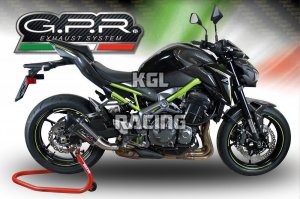GPR pour Kawasaki Z 900 E 2017/20 Euro4 - Homologer Slip-on - GP Evo4 Titanium