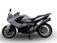 GPR voor Bmw F 800 Gt 2012/16 - Gekeurde slip-on Demper - Gpe Ann. Poppy