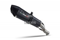 GPR for Aprilia Rsv 4 1100 Racing Factory 2021/2024 e5 Slip-on silencer with catalist - GP Evo4 Poppy