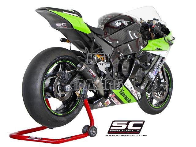 SC Project slip-on KAWASAKI ZX-10R '11-14 - CR-T Carbon - Click Image to Close