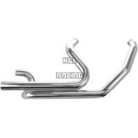 S&S CYCLE Exhaust HEADER DUAL SYSTEM CHROME - 09-16 HD Touring Models