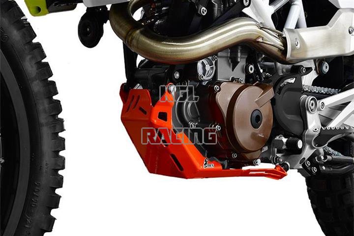 IBEX engine guard Husqvarna 701 Enduro 16-19, orange - Click Image to Close