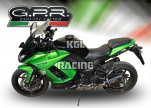 GPR pour Kawasaki Z 1000 Sx 2011/16 Euro3 - Homologer Double Slip-on - Furore Nero