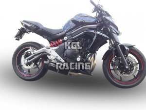 GPR pour Kawasaki Er 6 N - F 2012/16 Euro3 - Homologer System complet - Furore Poppy