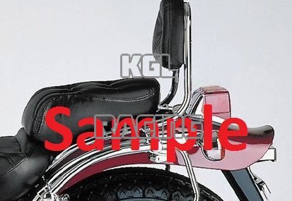 Sissybar sans porte-bagage - Triumph Bonneville Amerika / Speedmaster ab Bj.2011 - chrome - Cliquez sur l'image pour la fermer