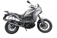 GPR voor Moto Morini X-CAPE 650 2021/2023 e5 - Gekeurde demper met katalisator M3 Poppy