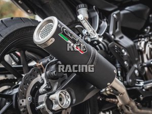 GPR for Yamaha Tracer 700 2017/19 Euro4 - Homologated with catalyst Full Line - M3 Black Titanium