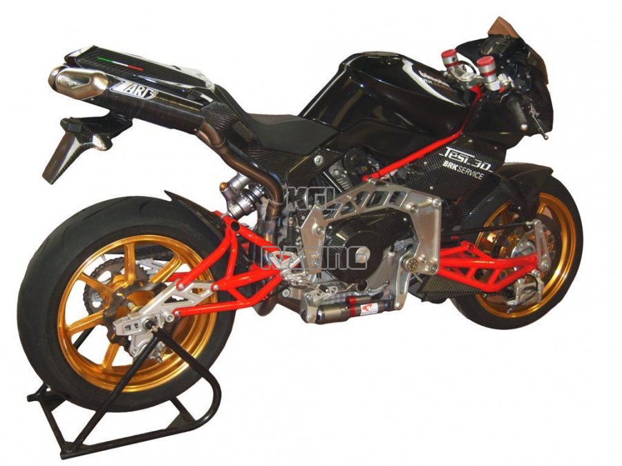 ZARD pour Bimota Tesi 3D Racing Echappement complet 2-2 Penta Carbon - Cliquez sur l'image pour la fermer