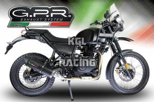 GPR for Royal Enfield Himalayan 410 2017/20 D.36 - Racing Slip-on - Furore Poppy