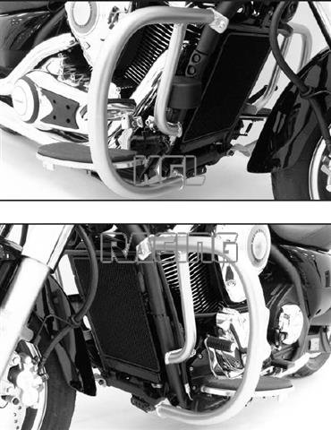 Valbeugels voor Kawasaki VN1700 CLASSIC '09-> - chroom - Klik op de afbeelding om het venster te sluiten